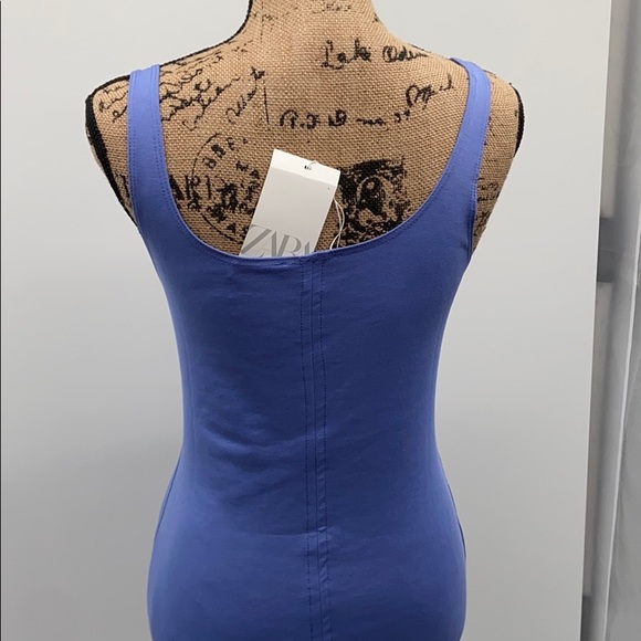 Zara bloggers fave light blue bodycon dress - Picture 7 of 12